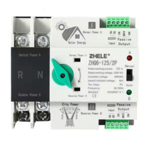 ATS 100A 2P din rail