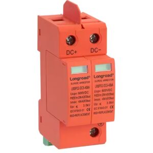 Surge Protective Device SPD 2P 1000V DC Αντικεραυνικό SPD 2P 1000V DC για φωτοβολταϊκά συστήματα